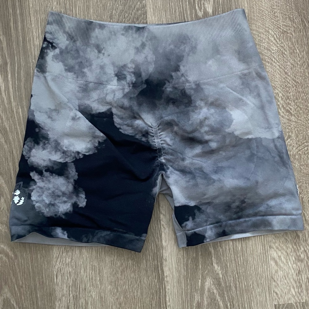 Darc Sport Black and Gray Athletic Shorts